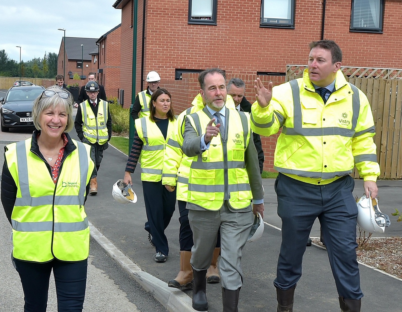 Minister impressed by multi tenure housing model Sigma Capital