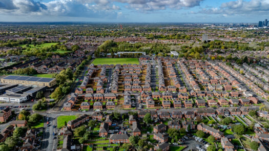Mellands Park Aerial Image